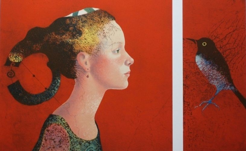 Expoziția „Serenity” a artistei Dorina Mocan, vernisată la sediul ICR Stockholm