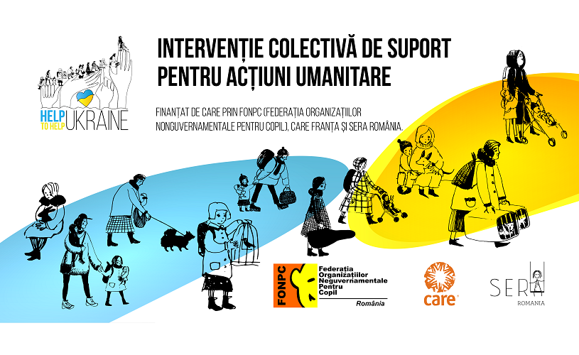 Help to Help Ukraine. Sprijin pentru cei care ajută refugiații din Ucraina
