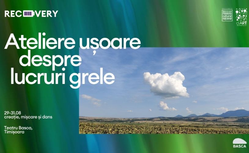 Cercetare artistică și ateliere de creație, mișcare și dans, despre recuperare