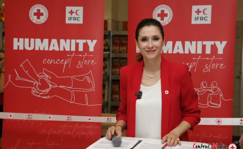 Crucea Roșie Română a deschis un magazin social pentru asistarea cetățenilor ucraineni din București