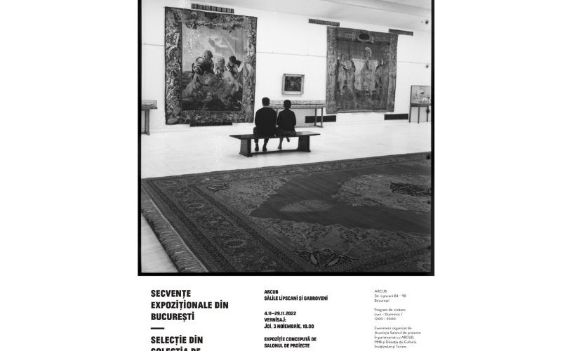 „Secvenţe expoziţionale din Bucureşti”, la ArCuB