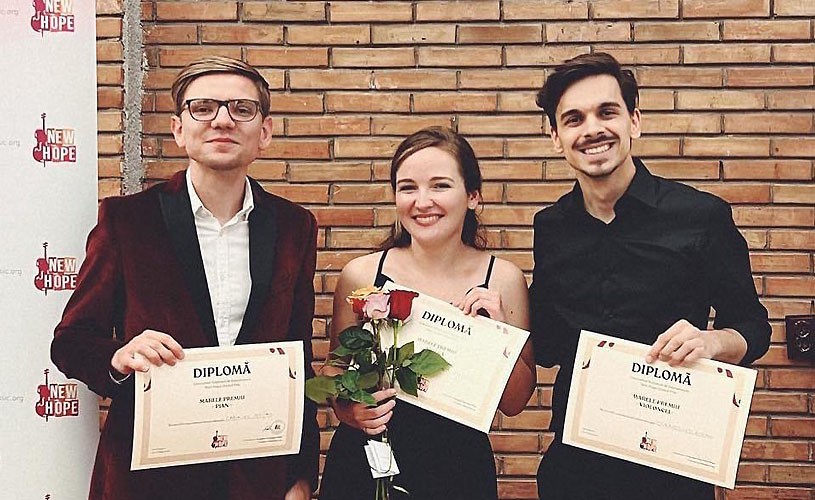 Beethoven cu 3 muzicieni multipremiați internațional : Maria Marica, Cornelius Zirbo și Cadmiel Boțac