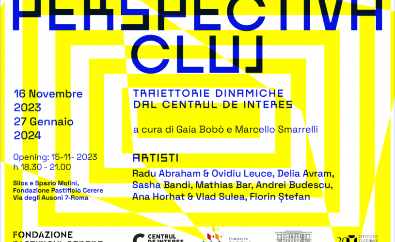 Expoziția colectivă „Perspectiva Cluj” prezintă la Roma lucrările a 9 artiști români