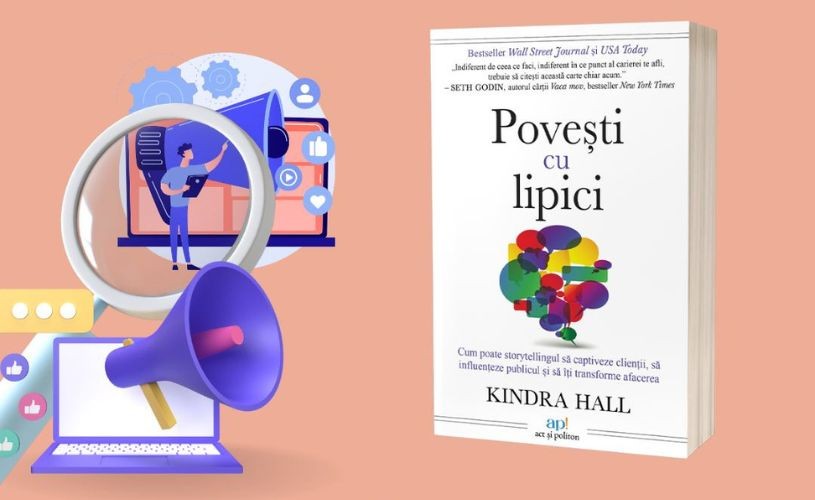 Povești cu lipici, cartea care te va ajuta să spui povești mai bune în 2024