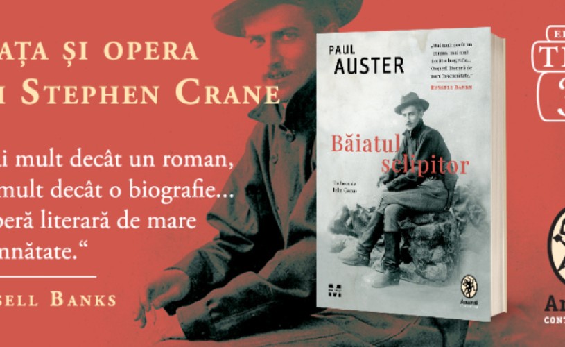 Biografia lui Stephen Crane, într-un roman tulburător