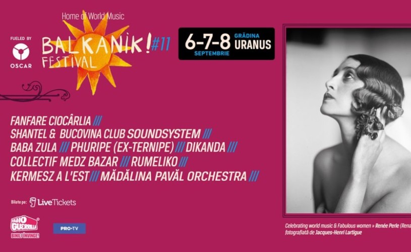 Balkanik Festival – Home of World Music, 6-8 septembrie la București Programul concertelor, DJ set-urilor și dezbaterilor