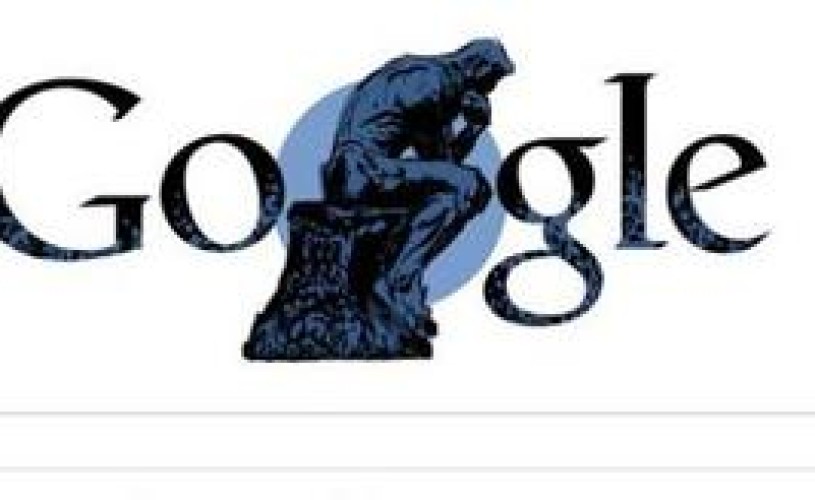 AUGUSTE RODIN, sărbătorit de GOOGLE, luni, la 172 de ani de la naşterea sa