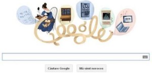Google o sarbatoreste pe Ada Lovelace
