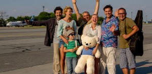 VIDEO Au început filmările la „America, venim!“ cu Mihai Călin, Gheorghe Ifrim şi Tania Popa