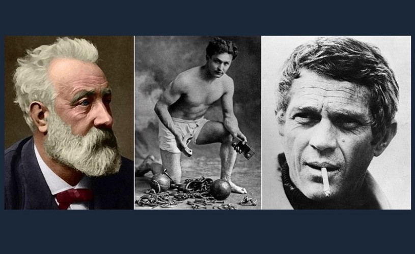 Jules Verne, Houdini, Steve McQueen