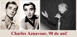 Charles Aznavour a sărbătorit împlinirea vârstei de 90 de ani pe scenă