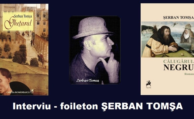 INTERVIU Serban Tomsa (ep.4): „Aşa se explică de ce literatura română e fărâmiţată pe feude şi familii”
