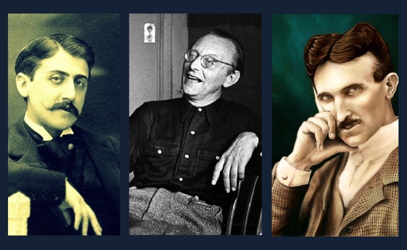 Marcel Proust, Nikola Tesla şi Carl Orff – 10 iulie