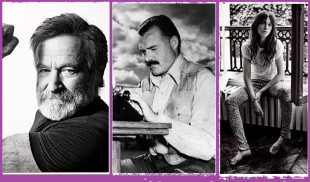 Robin Williams, Hemingway & Charlotte Gainsbourg