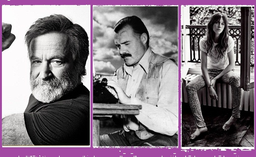 Robin Williams, Hemingway & Charlotte Gainsbourg