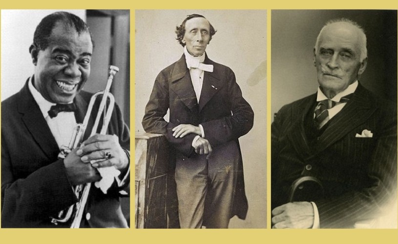 Louis Armstrong, Hans Christian Andersen & Knut Hamsun