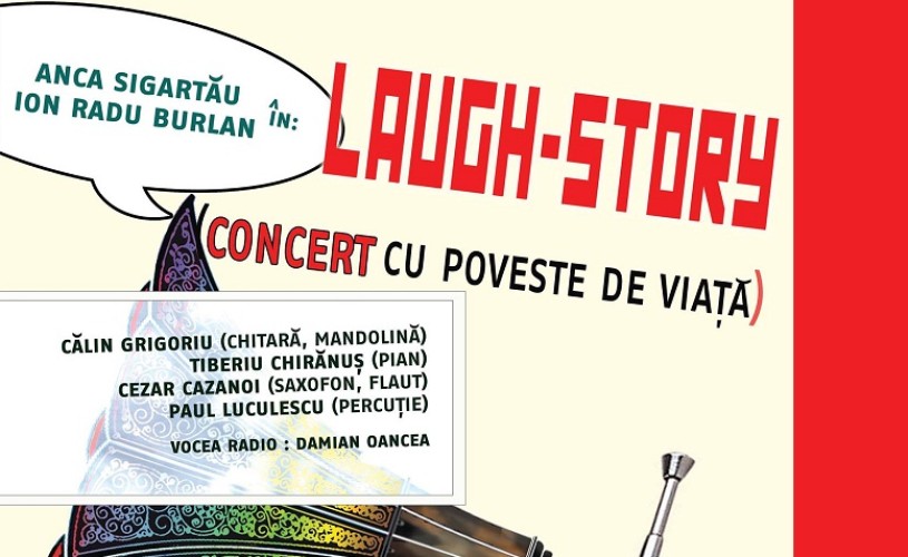 Laugh Story, cu Anca Sigartău, în avanpremieră la Teatrul ARCA