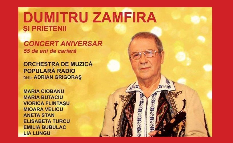 55 de ani de virtuozitate – Dumitru Zamfira, la Sala Radio