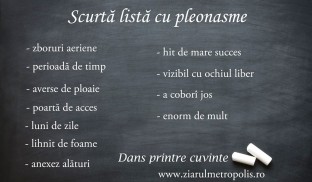 Capcanele pleonasmelor (partea a II-a)