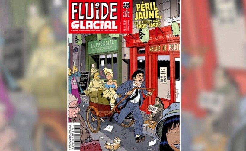 Chinezii denunţă „indecenţa” ultimei coperte a revistei satirice franceze Fluide Glacial