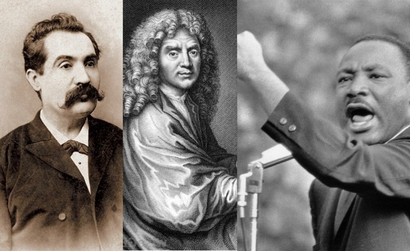15 ianuarie, semnificaţii istorice – Eminescu, Moliere, Martin Luther King