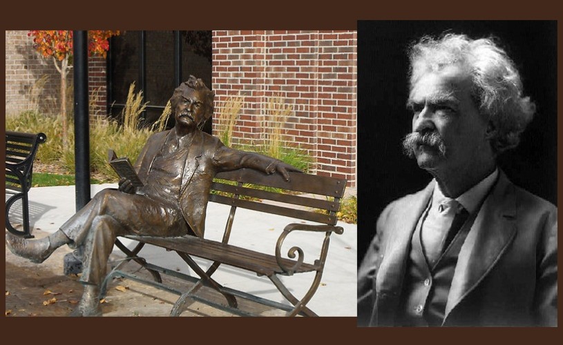 Placheta funerară a scriitorului Mark Twain a fost furată