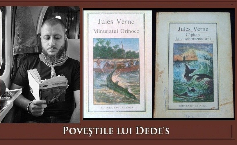 Poveștile lui Dedes – teancul de… Jules Verne. Sau cum m-am apucat de citit