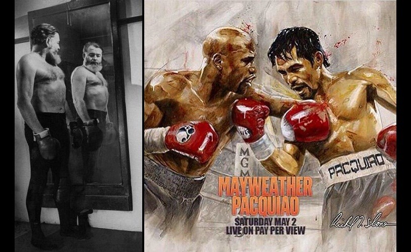 Box cu Hemingway, Mayweather și Pacquiao! / MECIUL SECOLULUI