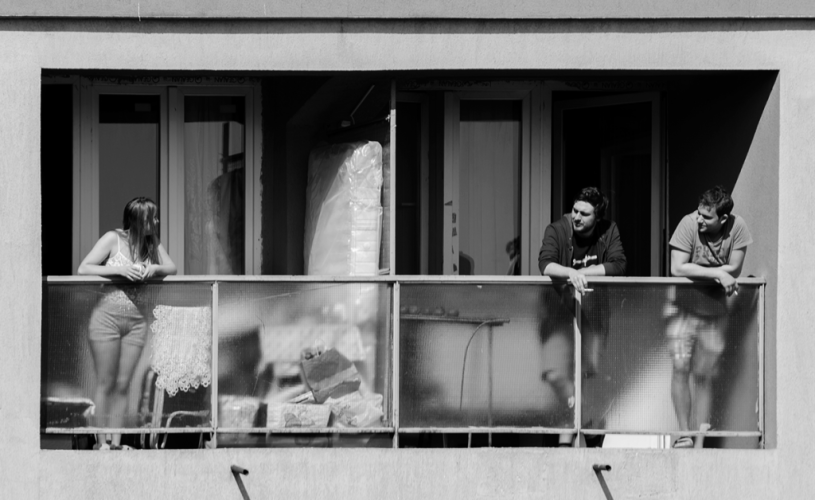 Proiect foto. <strong>„Rear Window“</strong>: viaţa studenţilor în căminele din Regie