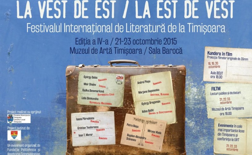În octombrie are loc Festivalul Internațional de Literatură de la Timișoara