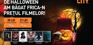 De Halloween, CINEMA CITY a băgat frica-n preţul filmelor