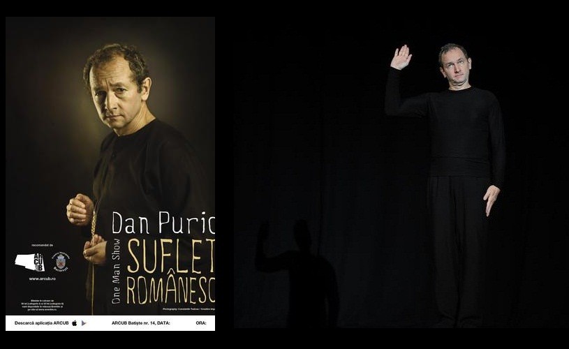 Suflet românesc – One Man Show cu Dan Puric, pe scena ARCUB
