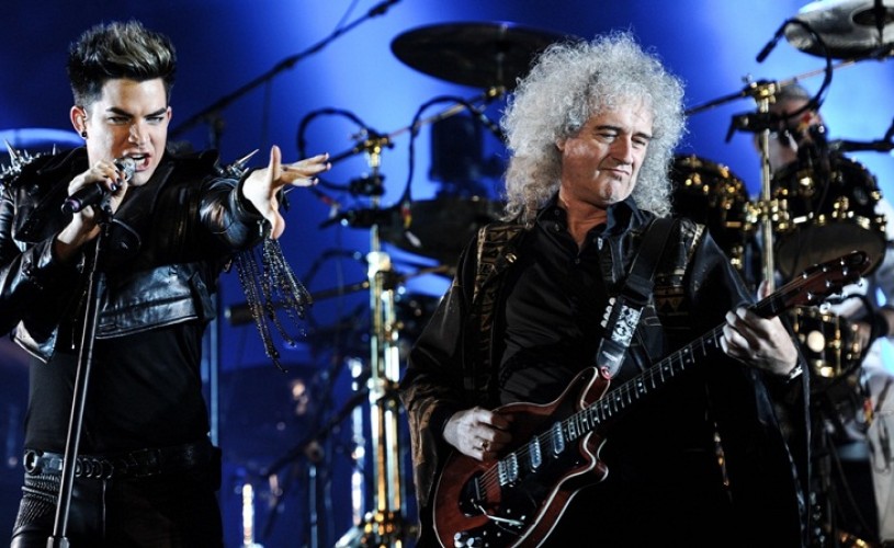 Queen şi Adam Lambert, în premieră în România