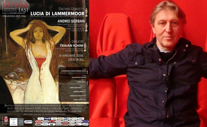 Lansare album Andrei Șerban si”Lucia di Lammermoor”, la Opera din Iaşi