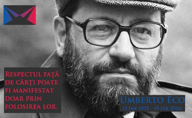 S-a stins din viaţă Umberto Eco! Scritorul italian avea 84 de ani