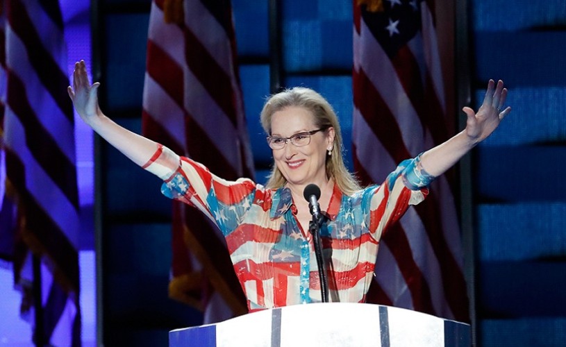 Meryl Streep, discurs emoționant pentru susținerea lui Hillary Clinton