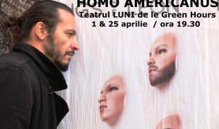 ”Homo Americanus”. One-man show, teatru nonverbal și ”perform(D)ance” de și cu Paul Cimpoieru