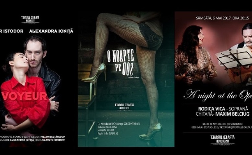 Teatru și operă, în luna mai, la Teatrul de Artă București