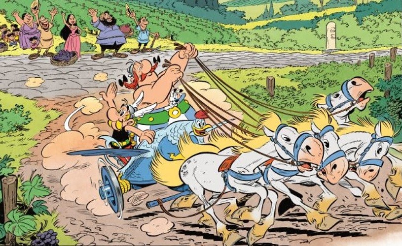 Nou album de benzi desenate cu Asterix