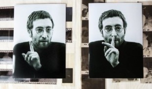 Imagini nemaivăzute cu John Lennon, descoperite într-un sertar