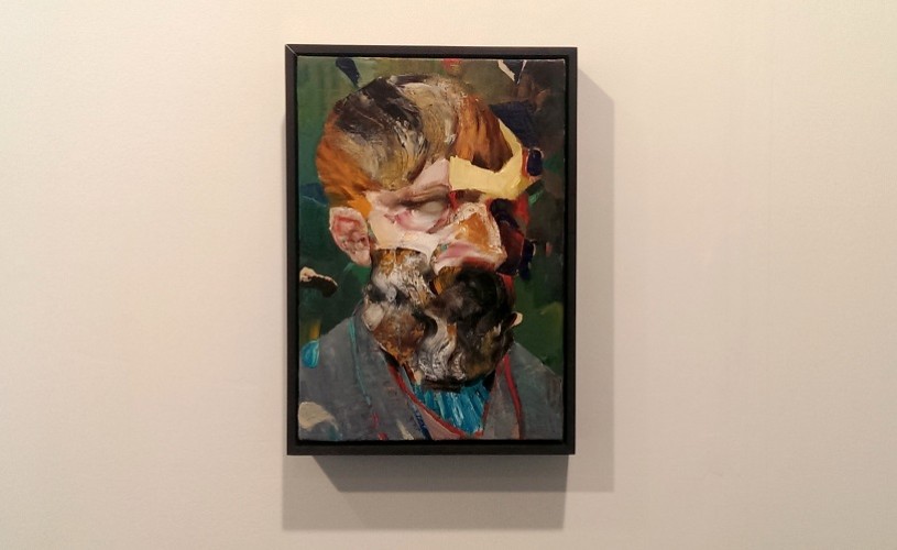 Colajul „Van Gogh”, semnat Adrian Ghenie, adjudecat contra sumei de 65.000 de euro