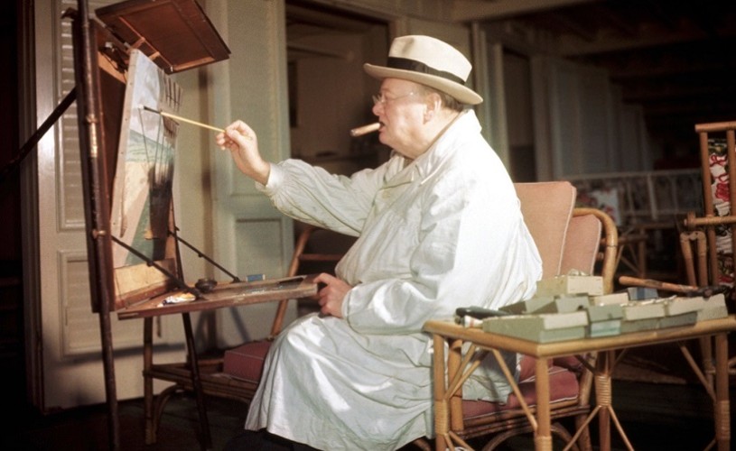 Tablou de Winston Churchill, vândut cu 400.000 de euro