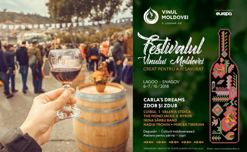Festivalul Vinului Moldovei aduce gustul autentic moldovenesc în România
