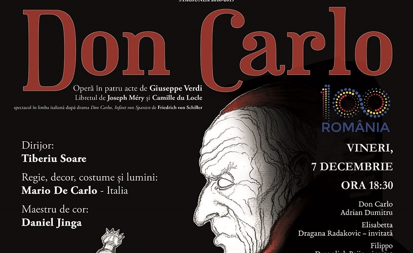 Dragana Radakovic și Dragoljub Bajic, invitați în spectacolul „Don Carlo”de pe scena Operei Naționale București