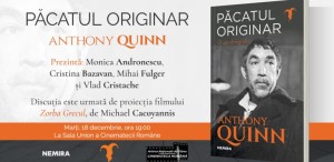 Întalnire cu Anthony Quinn la Cinemateca Română