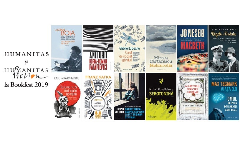 Grupul Humanitas, la Bookfest 2019: peste o mie de titluri și 26 de lansări de carte