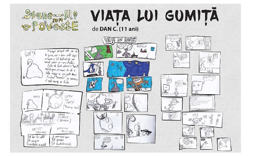 Gardurile MNAR spun poveștile copiilor printr-o expoziție de benzi desenate și povești ilustrate