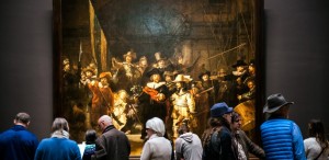 Restaurarea tabloului „Rondul de noapte”, de Rembrandt, poate fi urmărită live pe internet