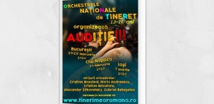 Audiție organizată de Orchestrele Naționale de Tineret