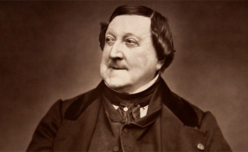 ROSSINI, geniul operei, vedeta lăudată de Beethoven, gurmandul